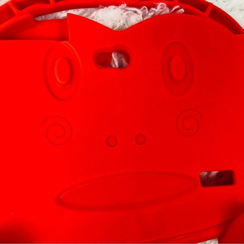 Red Tablet kids monkey Case with Handle